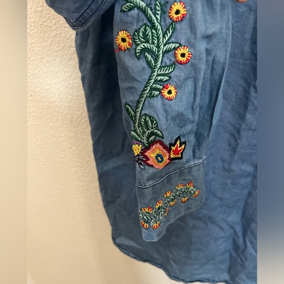 Embroidered Paul Smith Button up shirt Size L - Picture 3 of 5